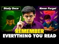 Download Lagu Remember Everything You Study🔥| Memorise Anything Quickly | Prashant Kirad