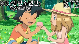 bts dynamitepokemon version amv ash and serena 