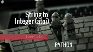 LeetCode 8 String to Integer atoi PYTHON