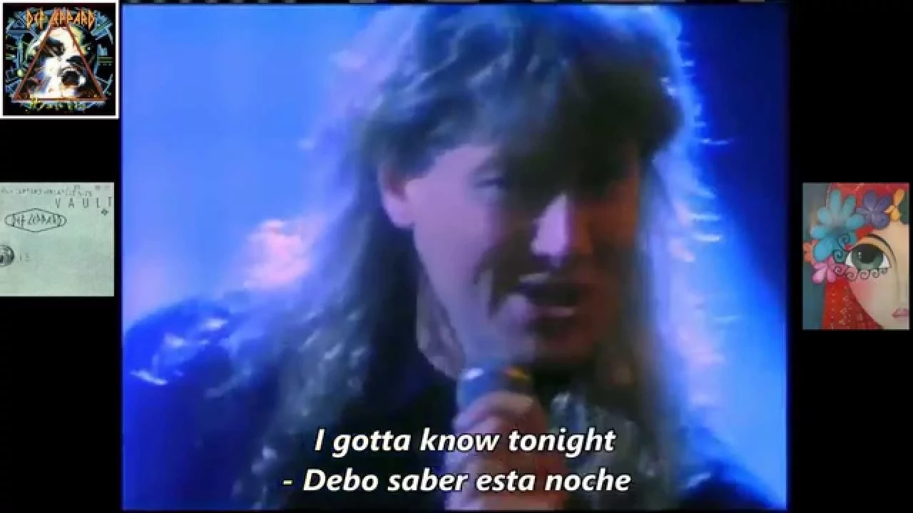 Def Leppard - Hysteria (1987)(Lyrics-Letras)(Sub) HQ Sound - Traducida (X)