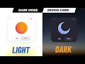 Designing The Perfect Light and Dark Mode Toggle Button With HTML CSS Working Without JavaScript