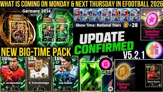 new update what is coming on monday u0026 next thursday in efootball 2026 new campaign and free epic