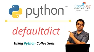Python Programming - defaultdict