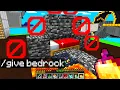 I Secretly Cheated With /GIVE in Bedwars...