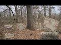Abandoned Lost Cemetery with Soldiers in Oklahoma