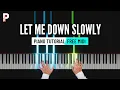 Download Lagu Let Me Down Slowly Piano Tutorial Instrumental Alec Benjamin | Cover | Ringtone | Karaoke