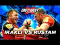 Download Lagu Irakli Zirakashvili vs Rustam Babayev - East vs West 95kg Right Arm Match