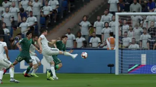 FIFA 19 تمريرة رائعة من مودرش وهدف طاير من بيل 
