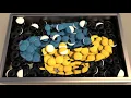 Python Logo Falling - Satisfying Physics Simulation