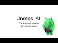 Jnotes Android JnotesAI Smarter notes