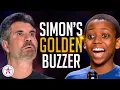 Download Lagu Simon Cowell Hits His GOLDEN BUZZER for 13-Year-Old Singer with Angelic Voice! | BGT 2023