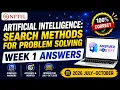NPTEL Artificial Intelligence Search Methods for Problem Solving Week 1 Assignment Answers 2026