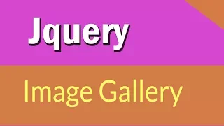 Create a jquery image gallery in easy steps
