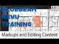 Bluebeam Revu Training Markups and Editing Content