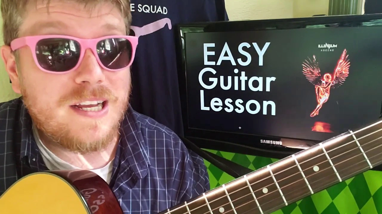 In Your Arms - ILLENIUM, X Ambassadors // easy guitar lesson tabs easy chords beginner tutorial