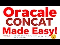 Oracle Concatenation Operator CONCAT Function Emran Code Box