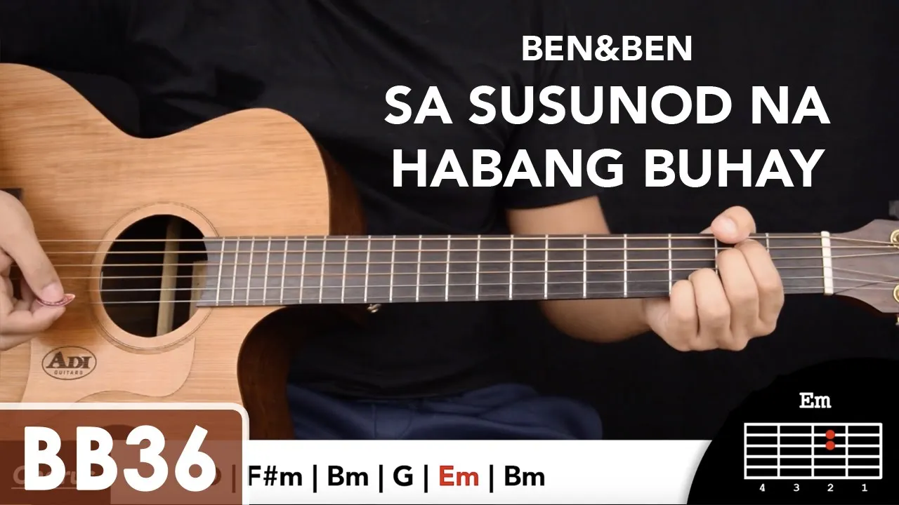 Sa Susunod Na Habang Buhay - Ben&Ben Guitar Tutorial (Intro TAB included)