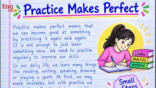 Essay on Practice Makes Perfect | Practice Makes Perfect essay | essay | English Essay | Eng Teach