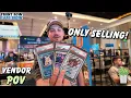 We Went To A Card Show With NO MONEY Front Row Salt Lake Vendor POV Day 1