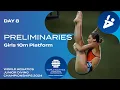 Girls 10m Platform Prelims | Day 8 Highlights | World Aquatics Junior 2024