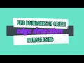 EDGE DETECTION METHOD IMAGE SEGMENTATION MATLAB