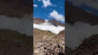 انجرف الثلج وحدث ما لم يكن في الحسبان دندنها