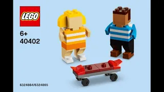 LEGO Instructions | Monthly Mini Model Build | 40402 | Youth Day Kids | August 2020 | Promotional