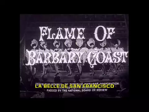 1945 - Flame Of Barbary Coast - Generic Film