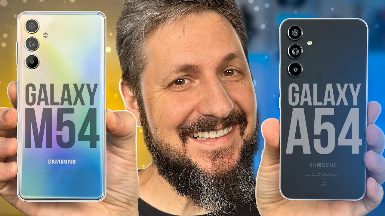 COMPARATIVO GALAXY M54 x A54 | Qual o MELHOR custo-benefício?