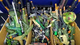 Download 7 Boxes of Military Force Toy Weapons and Equipments Set !!! Best Camouflage Pistol and Rifles MP3