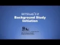 Background Study Initiation