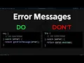 Embracing JavaScript Error Messages with Empathy and Expertise