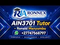 AIN3701 ASS2 2024 PART1