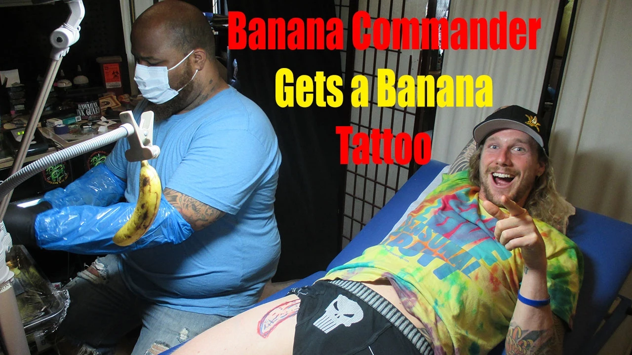 The Best / Worst Tattoo Ever... Wanna See my Banana?