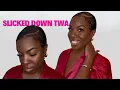 Download Lagu slicked down twa + yap | SHORT NATURAL HAIR | nia hope