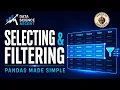 Pandas Selecting Filtering Made Simple loc iloc Boolean Masks M4E3