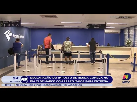 Declaração do Imposto de Renda começa no dia 15 de março com prazo maior para entrega