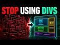 Stop Using DIVs Advanced Semantic HTML Explained