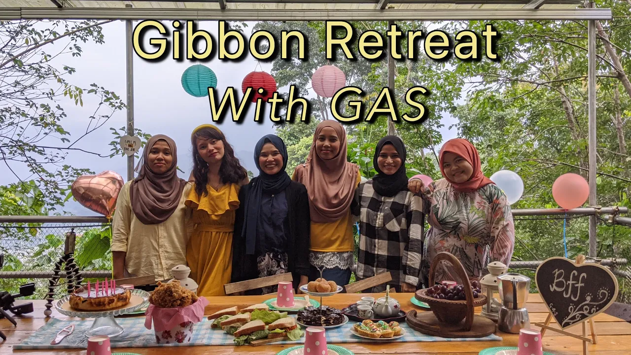 Gibbon Retreat : 24jam bersama mereka | JJCM #1 [ NNvlog #3 ]