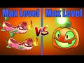 Plants Vs Zombies 2 Max Level Jack O Lantern Vs Pyre Vine