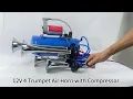 12V 150PSI Air Compressor with 6 Liter Tank 1 6 Gallon for train horns