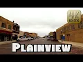 Driving Around Small Town Plainview Texas in 4k