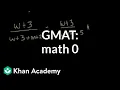 GMAT Math 30 Problem solving GMAT Khan Academy