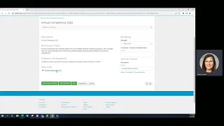 Annual Competencies-How to Access