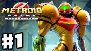metroid prime remastered gameplay part 1 the classic returns 