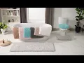 Yimobra Bathroom Rug Ultra Soft Non-Slip Washable Bath Mat Absorbent Durable Shower Mat