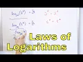 18 - Properties of Logarithms Log x