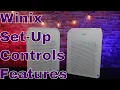Winix Air Purifier Set-Up Features and Demonstration
