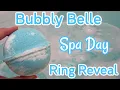 Bubbly Belle Sterling Silver Ring Reveal - Spa Day Premium Bath Bomb DEMO