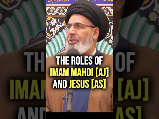 ⁣Roles of Imam Mahdi [AJ] & Jesus [AS] | Dr. Sayed Moustafa Al Qazwini #imammahdi #ahlulbayt #jesus